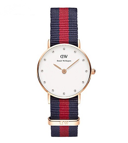 【55海淘节】Daniel Wellington 水晶石英女士时装腕表 0905DW-0906DW