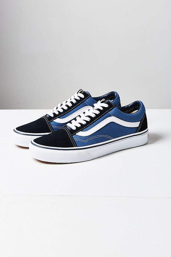 ！Vans 潮人必备 经典款黑色高帮帆布鞋