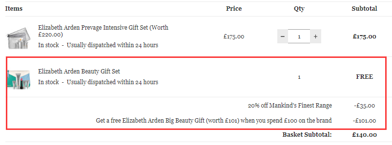 满额送价值£101护肤套装！Elizabeth Arden 伊丽莎白雅顿 橘灿护肤套装