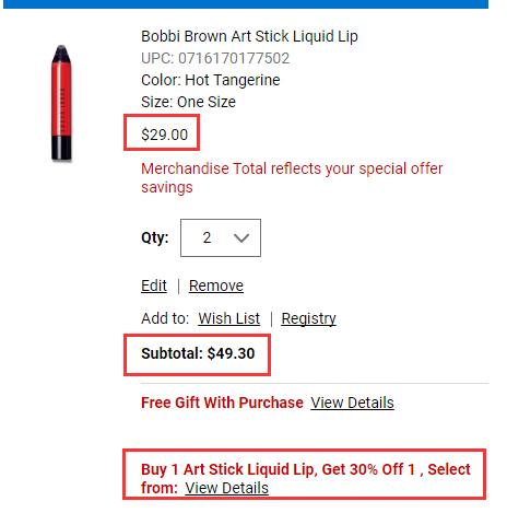 BELK：Bobbi Brown 芭比布朗唇部产品