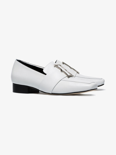 Dorateymur White Harput II 25 Leather Loafers 女款白色*乐福鞋