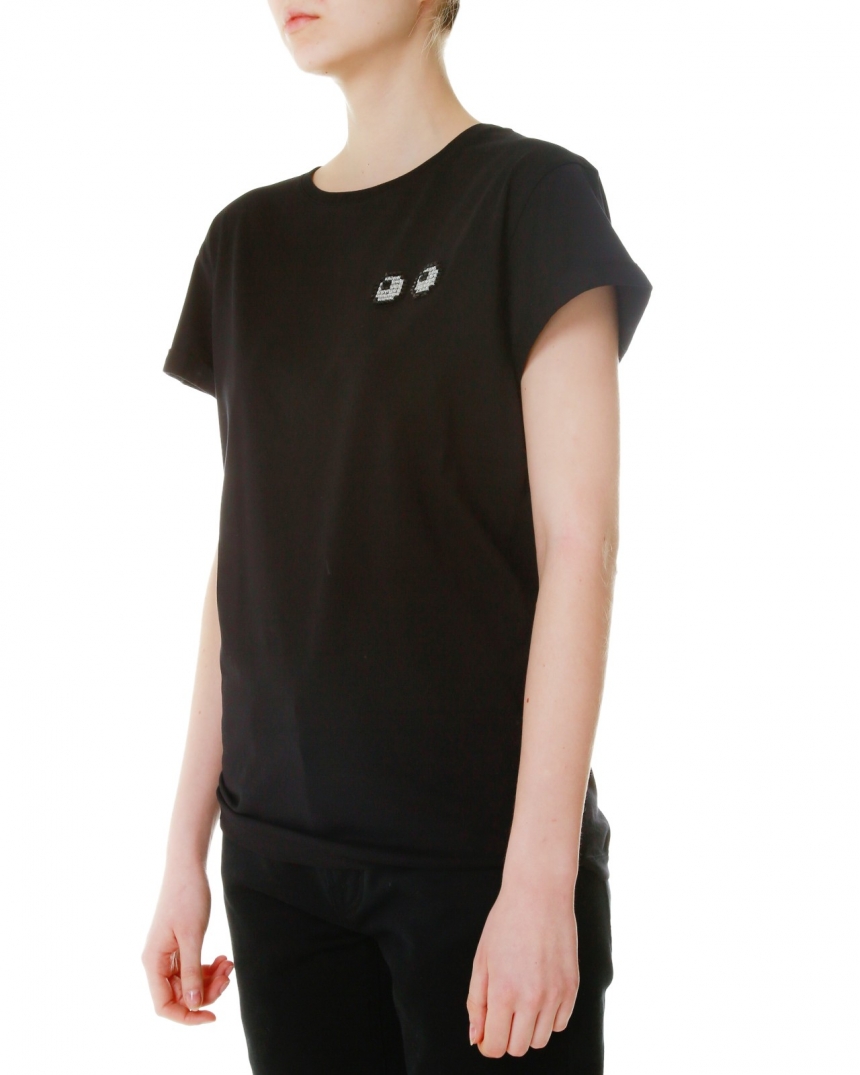 ANYA HIN*ARCH Eyes 系列 眼睛缀饰 T 恤