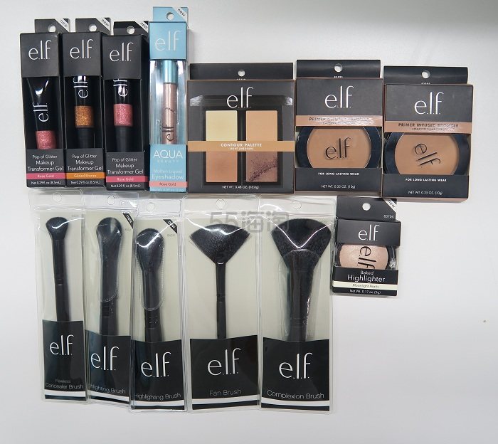 【5姐晒单】5折购入的 ELF 彩妆刷具