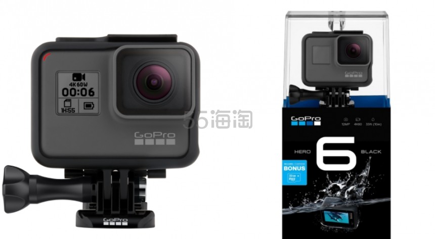 超划算的 Bundle ！GoPro Hero 6 Black Camera Bundle 黑狗6 运动专业照相机