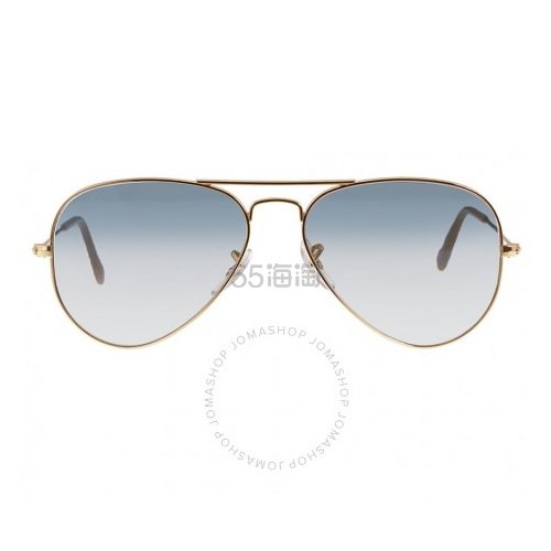 Ray-Ban 雷朋 飞行员系列 RB3025 蓝色渐变太阳镜