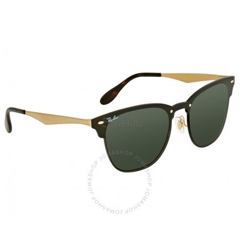 Ray Ban 雷朋 Blaze Clubmaster 系列 墨绿色金属镜框时尚太阳镜 RB3576N 043/71 47