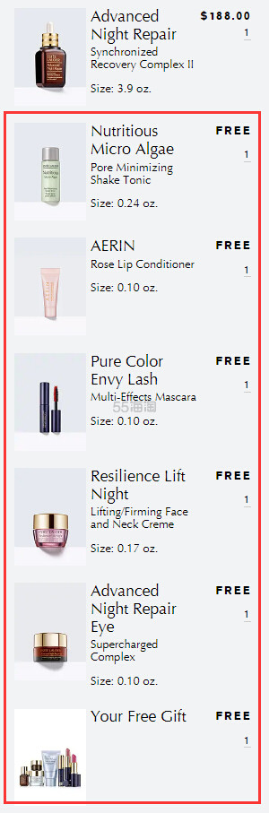 【55专享】Estee Lauder 雅诗兰黛 美国官网：全场美妆护肤香氛