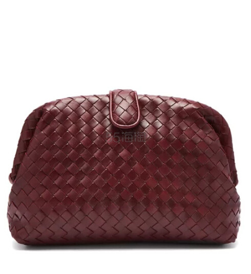 达妹 Dakota Johnson 街拍同款 BOTTEGA VENETA The Lauren 1980 编织皮革手拿包