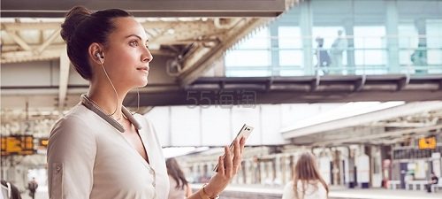 Sony 索尼 WI1000X\/N 颈挂蓝牙入耳式耳机 金色