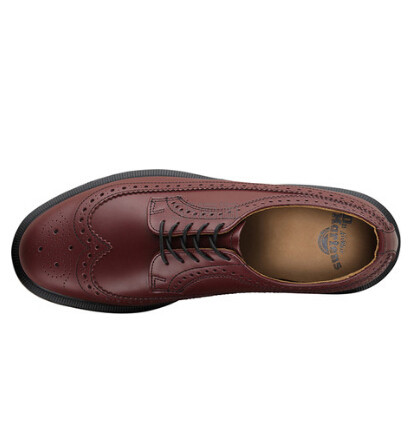 【55专享】Dr. Martens 3989 女款五眼布洛克皮鞋