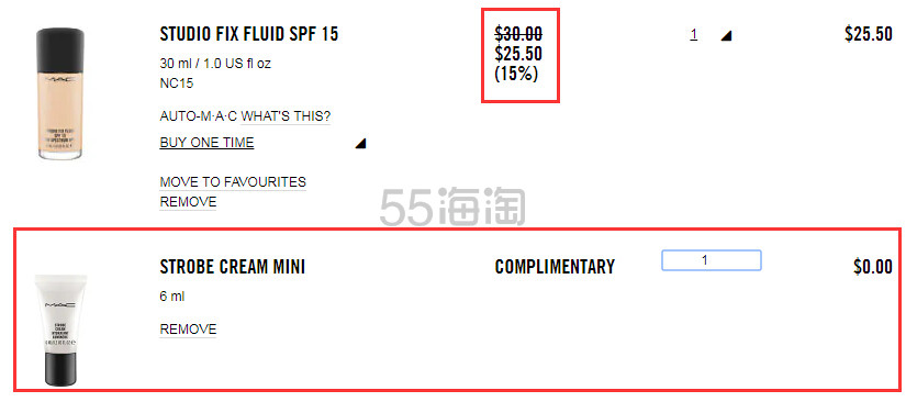 MAC 魅可 Studio Fix Fluid 柔雾*粉底液 30ml