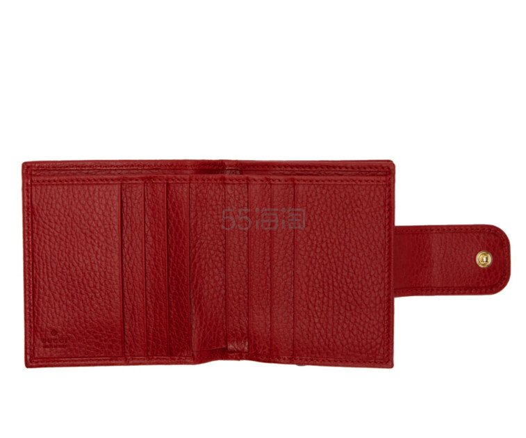 Gucci Red Small Marmont 小款钱包