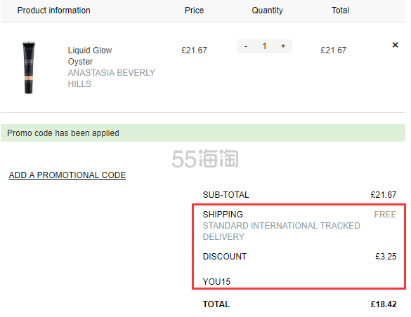 【内附试色】一支直邮！Anastasia Beverly Hills ABH *光感液体高光 多色可选