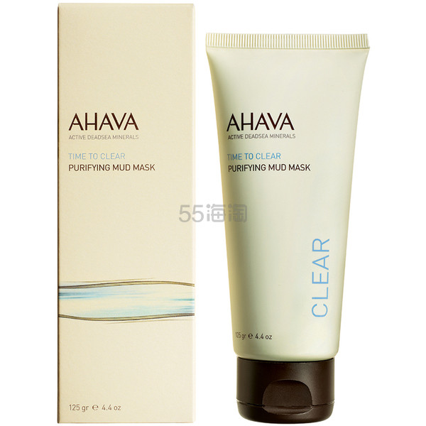 7.5折!ahava 以色列死海泥深层清洁面膜 100ml