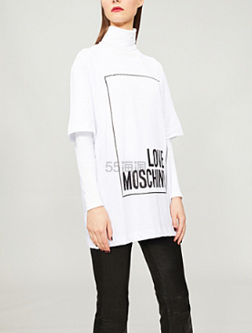 小猪同款！LOVE MOSCHINO 短袖 T-shirt