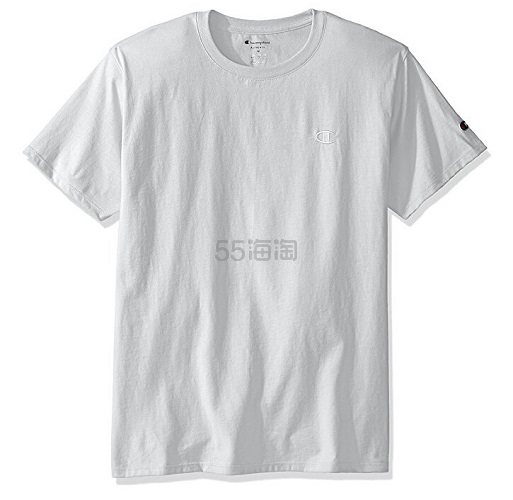 白色M码好价！吴亦凡同款！【中亚Prime会员】Champion 中性经典打底T恤
