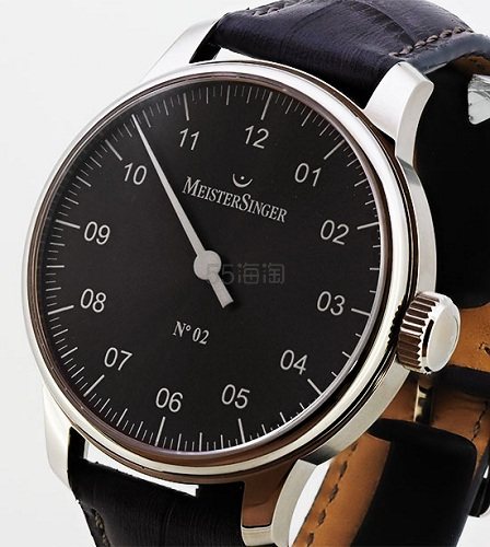 【每日限量】你的手表只需要1根指针！MeisterSinger 梅斯特辛格 No 2 男士单针手表