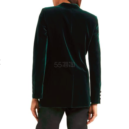 Saint Laurent 圣罗兰 丝绒西装长外套