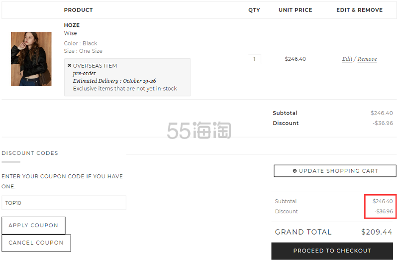 【top list】W Concept (US)：精选 HOZE、SALONDEJU、FRONTROW 等品牌服饰鞋包