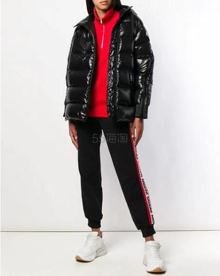 MONCLER Liriope 女款不对称设计羽绒服