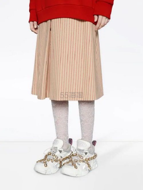 【刘雯街拍同款】GUCCI Flashtrekv 晶饰镶嵌*运动鞋