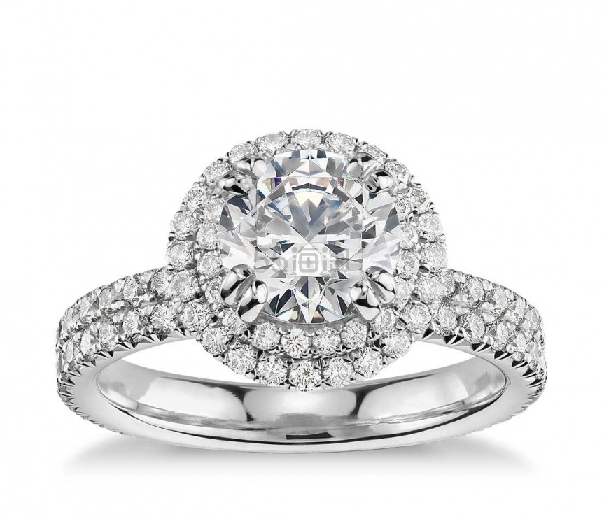 【55周年庆】Blue Nile 中国官网：精选 The Gallery Collection 系列订婚钻戒