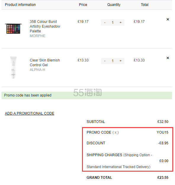 【*低5.3折】Cult Beauty：Morphe 欧美网红彩妆品牌