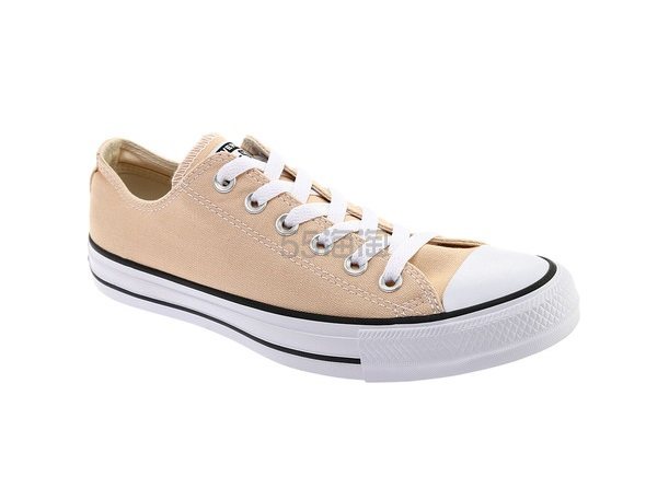 【金高银同款】converse 经典款米黄色帆布鞋