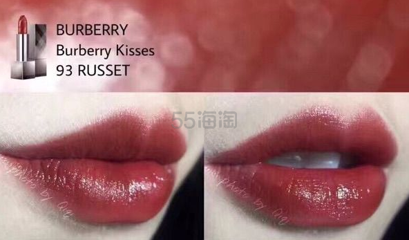 【延长 随时失效】7.8折+限时税补！BURBERRY 巴宝莉 凝彩唇膏 枫叶色 Russet 93