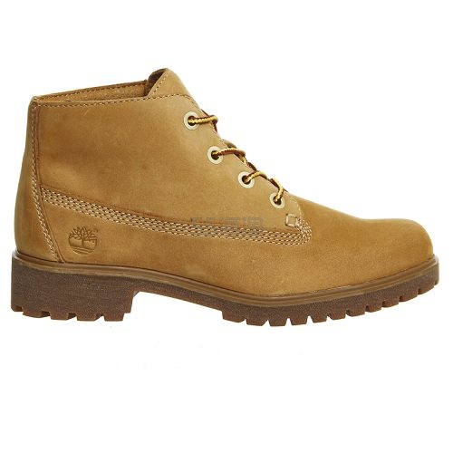 踢不烂~秋冬日常穿搭必备！Timberland 添柏岚 小麦色绒面革时尚女士踝靴