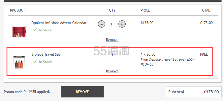 送三瓶迷你沐浴露！Molton Brown 摩顿布朗 圣诞倒计时日历礼盒