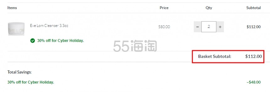 【2018黑五】SkinStore：EVE LOM 经典卸妆膏等好物