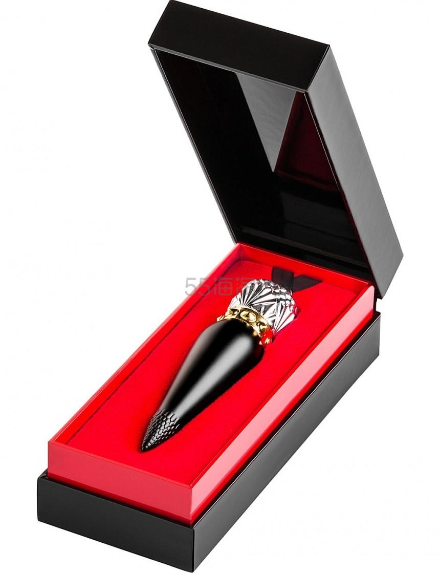 【补货】Christian Louboutin 萝卜丁女王权杖口红 黑管限量 001M