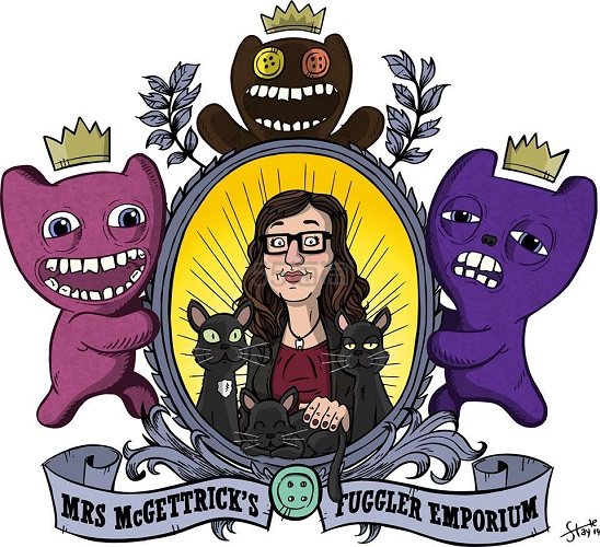 Target：精选 Mrs. McGettrick 的趣味 Fuggler 艺术玩偶