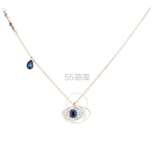 超模米兰达‧可儿合作款！Swarovski 施华洛世奇 恶*之眼吊坠项链