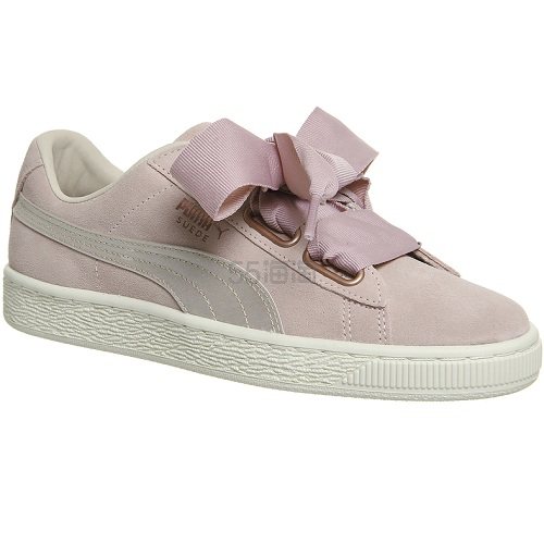 4折！炒鸡少女心~Puma 彪马 粉*结麂皮绒运动鞋