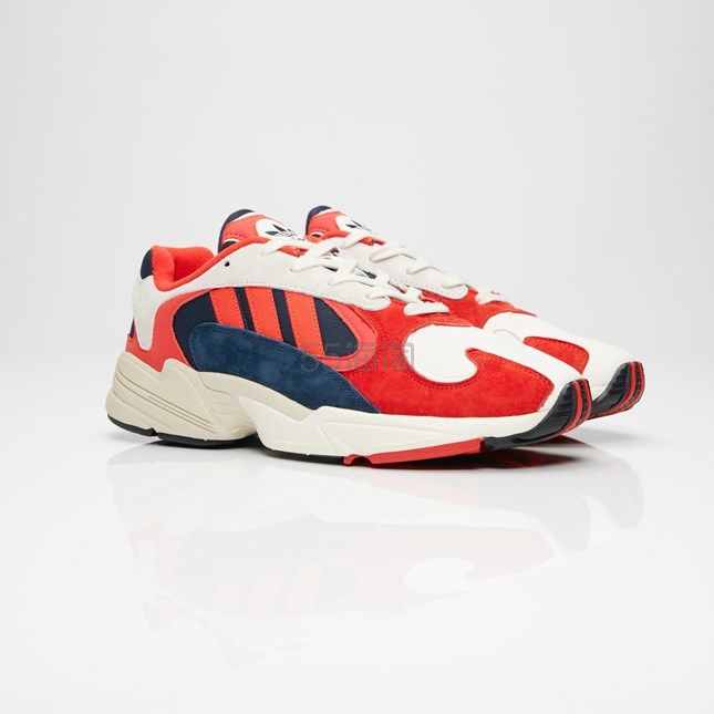 Adidas Originals Yung-1 阿迪达斯红白配色老爹鞋