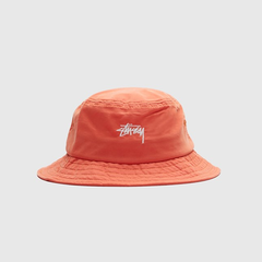 Stussy 橘色渔夫帽