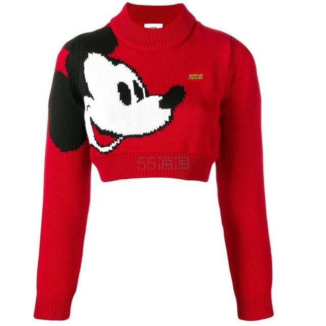 GCDS X Disney 米老鼠联名针织毛衣