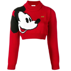 GCDS X Disney 米老鼠联名针织毛衣