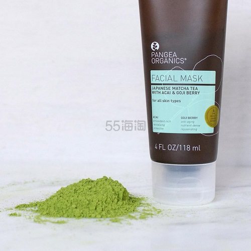 Pangea Organics 潘丽雅有机 草本修护面膜 茶、巴西莓及枸杞配方 118ml