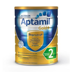 Aptamil 澳洲爱他美 金装加强型婴幼儿配方奶粉（2段）6个月+900g