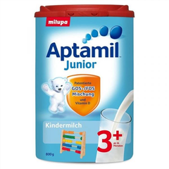 【限量补货】 Aptamil 奥地利爱他美Junior 婴幼儿配方奶粉3 +(36 个月以上) 奶源阿尔卑斯牧场 800g