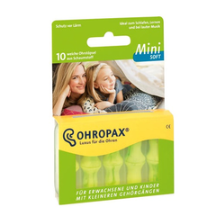 提升幸福感小物！Ohropax mini soft 防噪睡眠耳塞 10只装