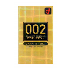 【日亚自营】【加购产品】OKAMOTO 冈本 0.02避孕套安* 黄金版 6只装