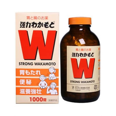 【3件8.5折】wakamoto 健胃清肠通秘W*活性酵素 1000片
