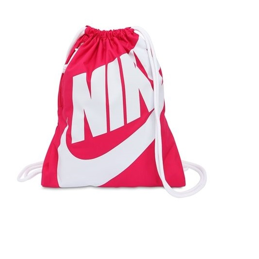nike 耐克粉色抽绳背包