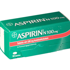 【满减10欧】ASPIRIN 阿司匹林100mg 98片