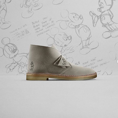 Clarks x Disney 联名款 米奇皮靴