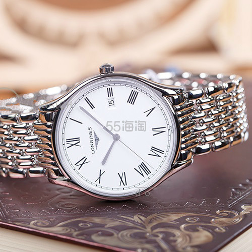 Longines 浪琴 Lyre 律雅系列 男士石英手表 L4.859.4.11.6
